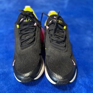 Nike Black and Pink Running Shoes